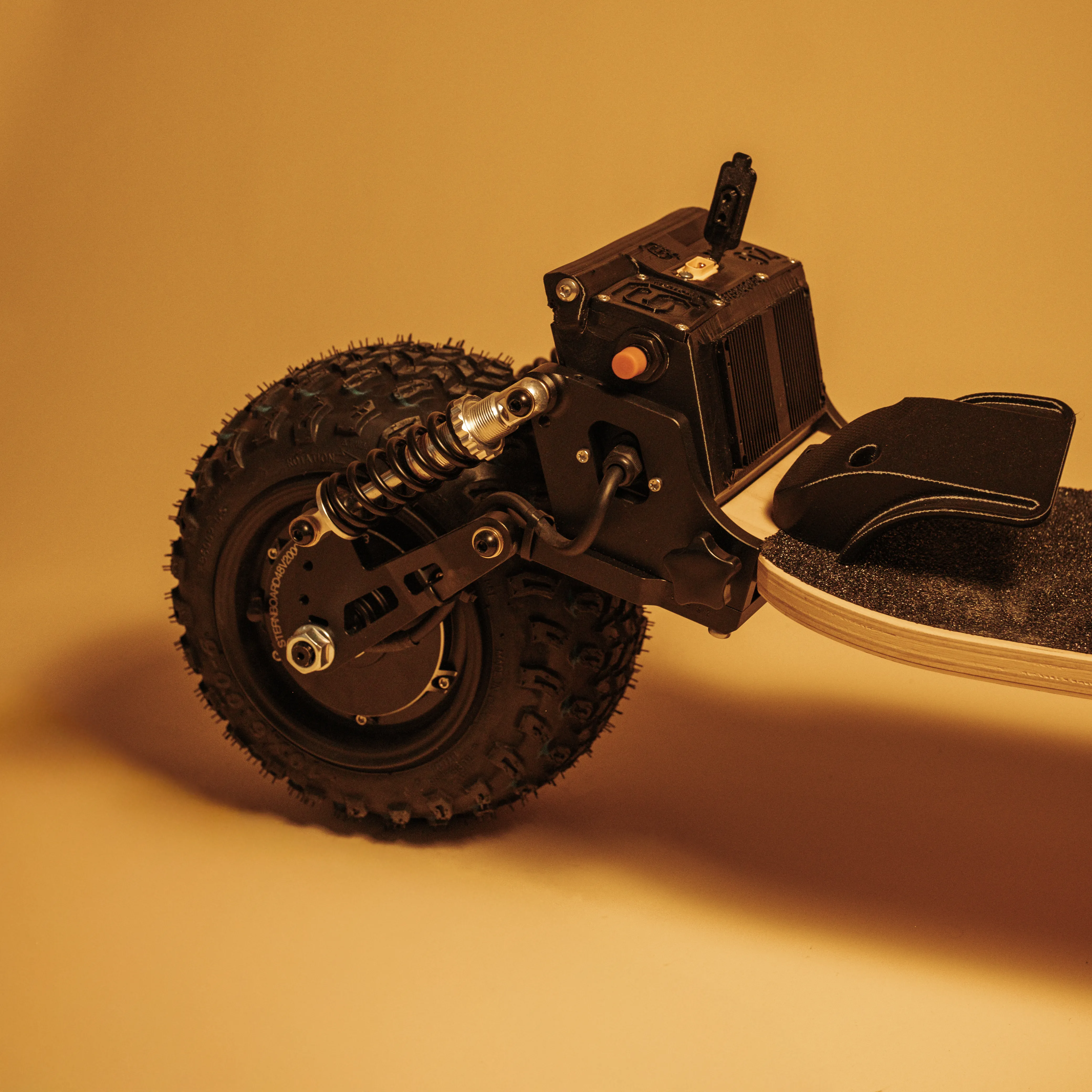 configuration attelage longboard électrique Sternboard remorque mobilité électrique transport