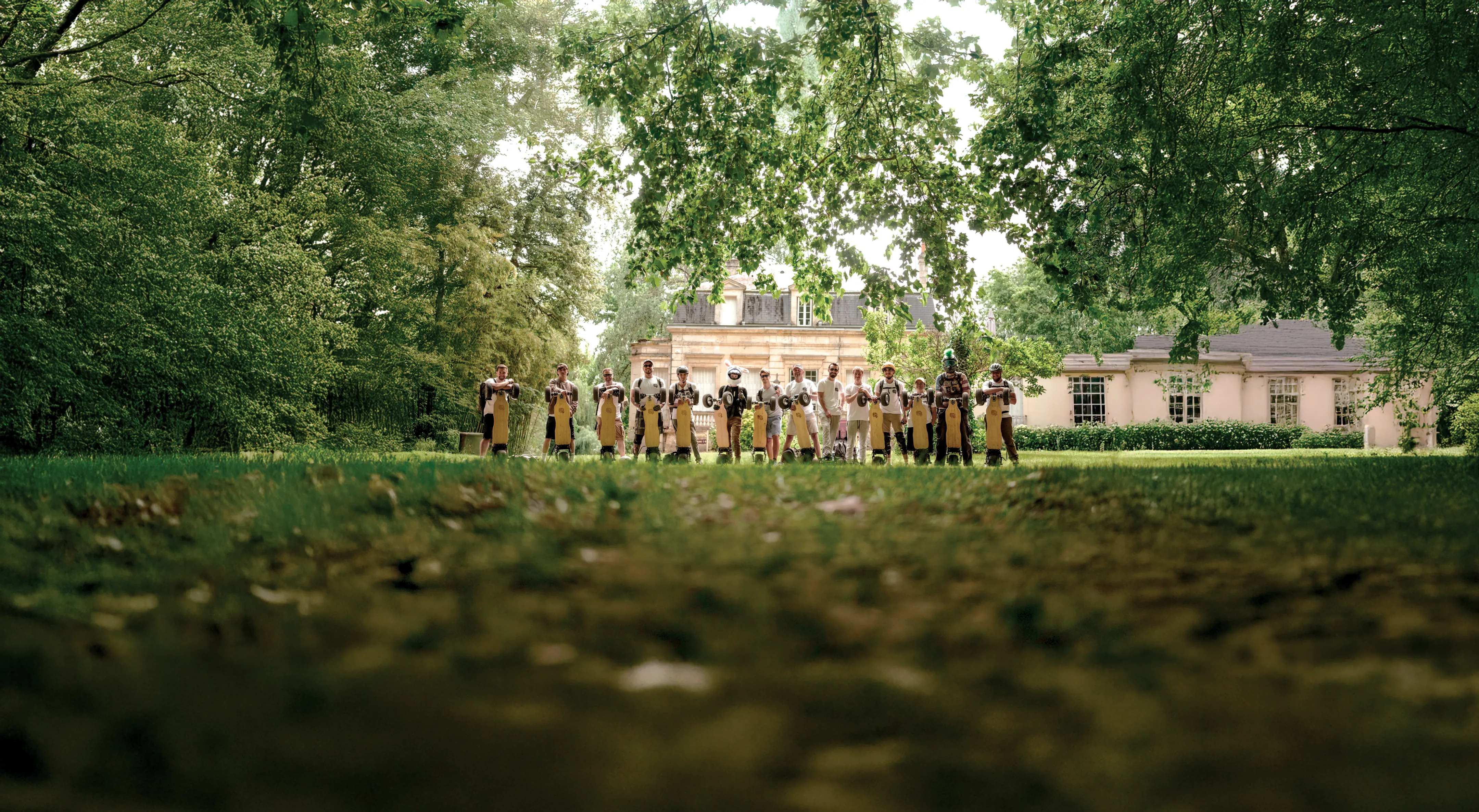 Communauté skateboard électrique Sternboard Sternival événement riders rassemblement festival