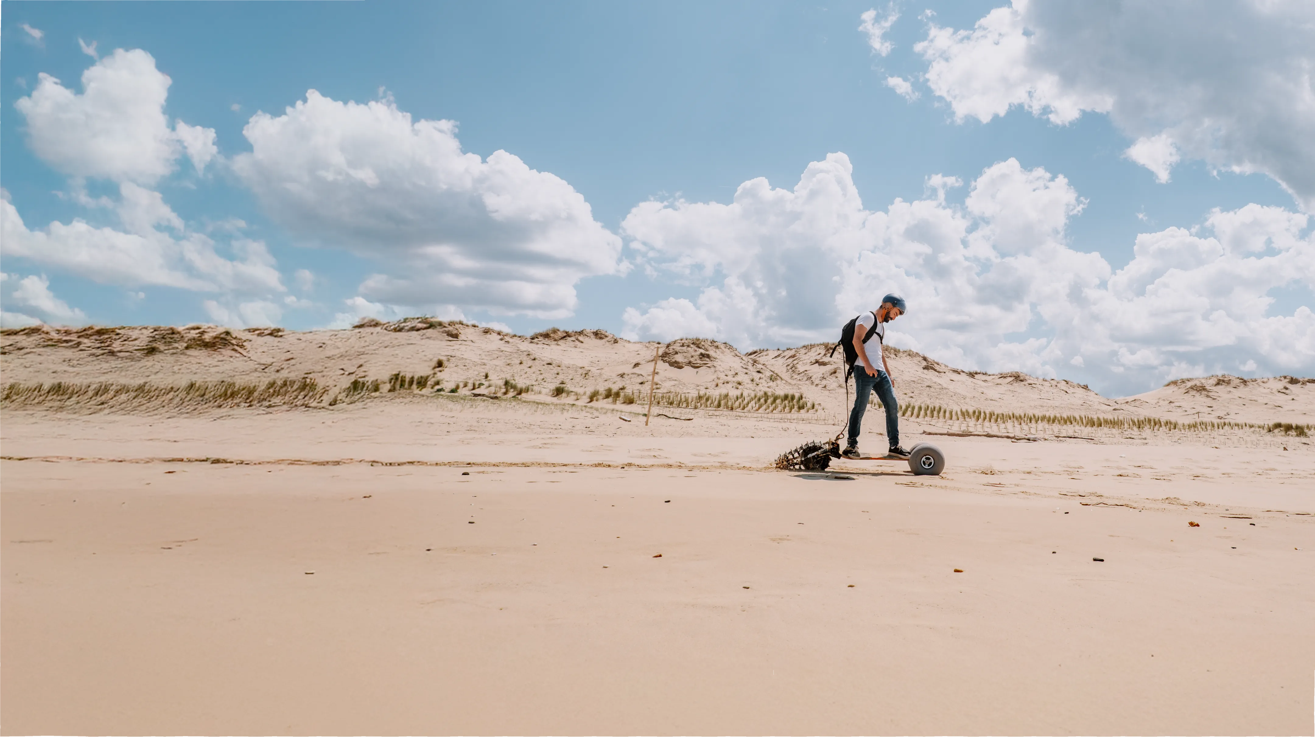 Ride sable sans équipement planche électrique Sternboard performance naturelle